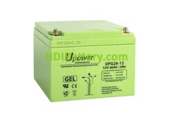 Batera de gel UPG26-12 UPower 12V 26Ah