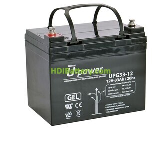 Batera de Gel U-Power UPG33-12 12V 33Ah