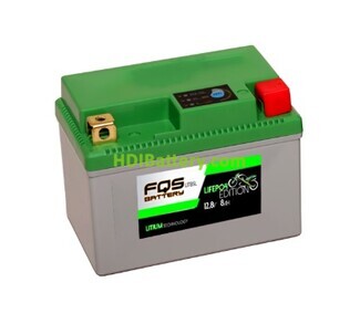 Batera de LiFePo4 FQS Battery LITB5L Bike Litio Edition 12V 8Ah
