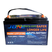 Bater�a de LiFePO4 JGNE LFP12100 12.8V 100Ah