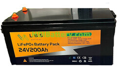 Batería de LiFePO4 LBS LBS-LDP24-200 25.6V 200Ah
