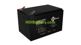 Batera de LiFePO4 PFS Energy 12.8V 12Ah |PFS-MK12-12V12Ah-C26