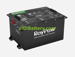 Batería de LifePo4 RoyPow 51110 51.2V 105Ah 100A
