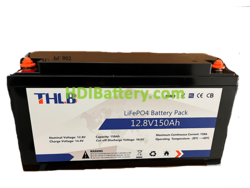 Batería de LiFePo4 THLB12.8-150 12.8V 150Ah