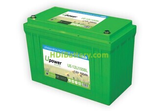 Batera para solar 12V 100Ah Upower Ecoline UE-12Li100BL