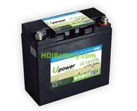 Batería de Litio con Bluetooth Upower Ecoline UE-12Li22BL 12V 22Ah