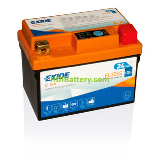 Batera de Litio-Ion para Quad Exide ELTZ5S 12V 120A 24Wh