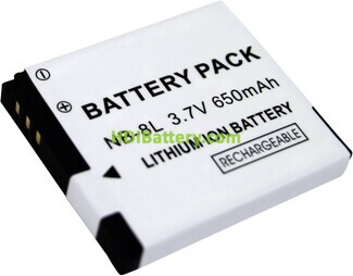 Batera de Litio-ion para CANON NB8L 3.7V 700mAh