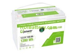 Batería de Litio monobloque UE-12LI100 4S4P 12.8V 100Ah