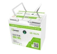 Batera de litio UPower UE-12LI75 12.8V 75Ah