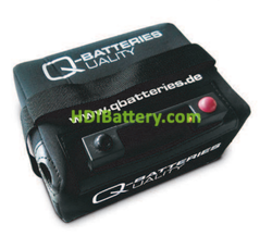 Batería de litio para carro de golf 12v 18ah Q-Bateries + Kit de carga ¡ Hasta 2000 ciclos ¡