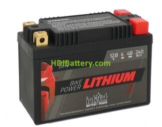 Batera de Litio para moto Intact GP LFP14 12.8V 4Ah