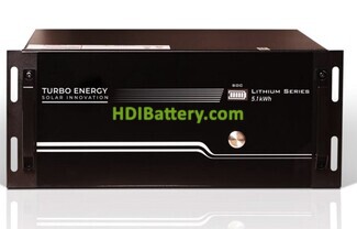 Batera de litio Turbo Energy Lithium Series 48V 5,1 kWh