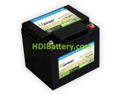 Batería de litio Upower Ecoline UE-12Li50BL 12V 50Ah
