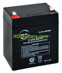 Batería de Plomo NX 12V 4.5Ah