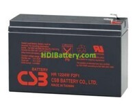 Batería de Plomo CSB Battery HR1224W 12V 6,5Ah
