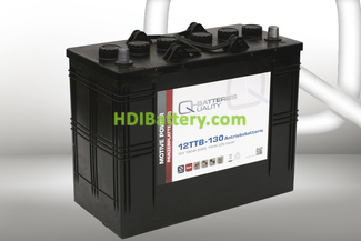 Batera de plomo cido Q-batteries 12TTB-130 12V 130Ah 