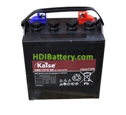 Batería de plomo ácido abierto Kaise KB8170TR 8V 170Ah Ciclo profundo 