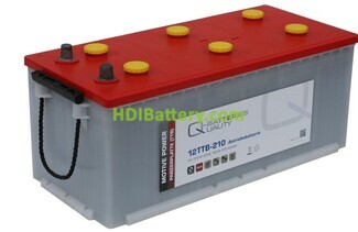 Batera de plomo cido Q-batteries 12TTB-210 12V 210Ah 