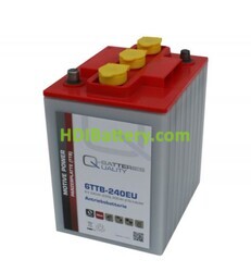 Batería de plomo ácido Q-batteries 6TTB-240EU 6V 240Ah 