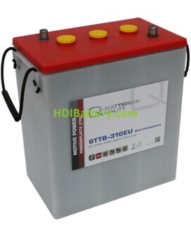  Batera de plomo cido Q-batteries 6TTB310EU 6V 310Ah