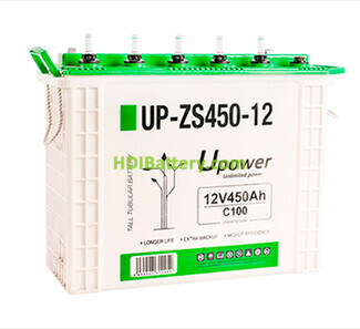 Batera para Barredora U-Power UP-ZS450-12 12 V 450 Ah