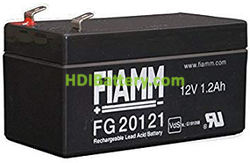 Batería de Plomo AGM 12 Voltios 1.2 Amperios FG20121 FIAMM