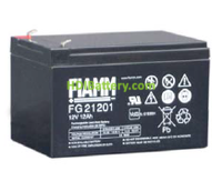 Batería de Plomo AGM 12 Voltios 12 Amperios FG21201 FIAMM