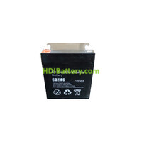 Batera de plomo AGM AOKLY POWER 6DZM6 12V 6Ah