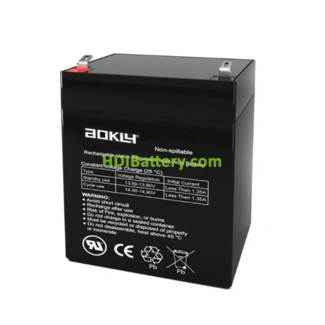 Batera para electromedicina 12V 2.9Ah 6FM2.9 Aokly Power