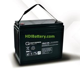 Batera de plomo AGM cclica 12v 143Ah 12LC-134 Q-Batteries