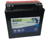 Batera de plomo AGM Exide ETX14-BS 12V 12Ah