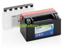 Batería de plomo AGM EXIDE ETX7A-BS 12V 6Ah