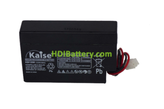 Batera de Plomo AGM Kaise KB1208 12V 0,8Ah