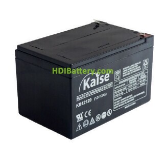 Batera de plomo AGM KAISE KB12120F1 12V 12Ah 
