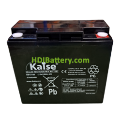 Batería para silla de ruedas AGM 12V 18AH KB12180