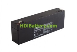 Batería de Plomo AGM Kaise KB1223 12V 2.3Ah