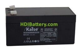 Batería de Plomo AGM Kaise KB1232 12V 3.2Ah