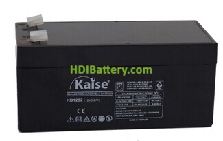 Batera de Plomo AGM Kaise KB1232 12V 3.2Ah