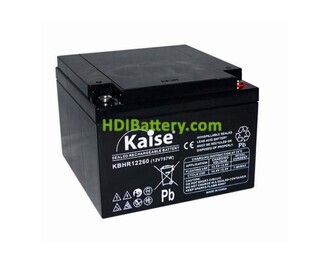 Batera de plomo AGM KAISE KBHR12260 12V 26Ah