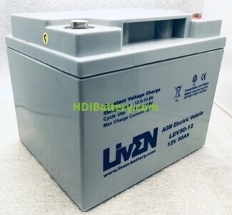 Batera de plomo AGM Liven Battery LEV50-12 12V 50Ah