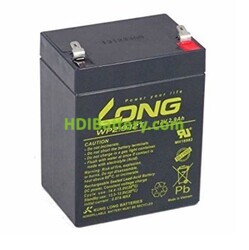 Batería de plomo AGM Long WP2.9-12T 12V 2.9Ah