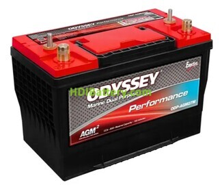Batería de plomo AGM Odyssey ODP-AGM-27 - 27-850 12V 85Ah 850A
