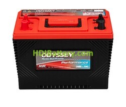 Batería de plomo AGM Odyssey ODP-AGM34 / 34-790 12V 60Ah 710A