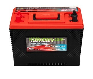 Batera de plomo AGM Odyssey ODP-AGM34 - 34-790 12V 60Ah 710A