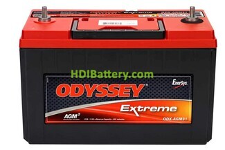 Batera de plomo AGM Odyssey ODX-AGM31 31-PC2150S 12V 100Ah 1150A