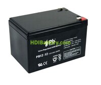 Batería de plomo AGM Premium Battery PB12-12 12V 12Ah