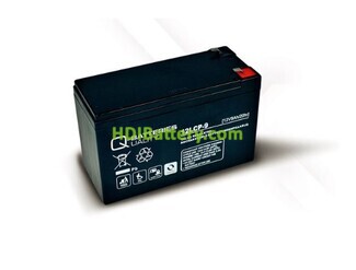 Batera de plomo AGM Q-Batteries 12LCP-9 12V 9Ah 