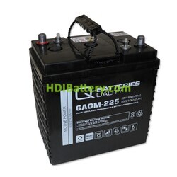 Batería de plomo AGM Q-Batteries 6AGM225 6V 210Ah