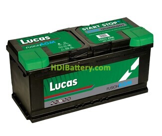 Batera de plomo AGM StartStop Lucas LF017 12V 95Ah 850A